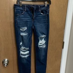 American eagle jegging jeans super stretch x